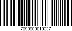 Código de barras (EAN, GTIN, SKU, ISBN): '7898903018337'