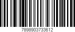 Código de barras (EAN, GTIN, SKU, ISBN): '7898903733612'