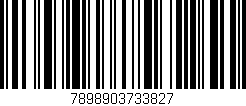 Código de barras (EAN, GTIN, SKU, ISBN): '7898903733827'