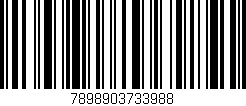 Código de barras (EAN, GTIN, SKU, ISBN): '7898903733988'
