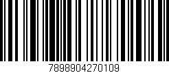 Código de barras (EAN, GTIN, SKU, ISBN): '7898904270109'