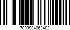 Código de barras (EAN, GTIN, SKU, ISBN): '7898904869402'