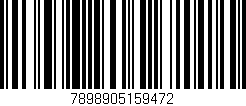 Código de barras (EAN, GTIN, SKU, ISBN): '7898905159472'