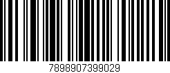 Código de barras (EAN, GTIN, SKU, ISBN): '7898907399029'