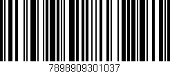Código de barras (EAN, GTIN, SKU, ISBN): '7898909301037'