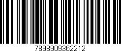 Código de barras (EAN, GTIN, SKU, ISBN): '7898909362212'