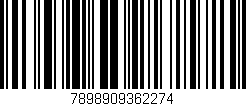 Código de barras (EAN, GTIN, SKU, ISBN): '7898909362274'