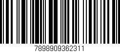 Código de barras (EAN, GTIN, SKU, ISBN): '7898909362311'