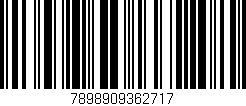 Código de barras (EAN, GTIN, SKU, ISBN): '7898909362717'