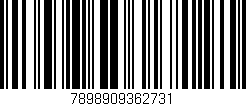 Código de barras (EAN, GTIN, SKU, ISBN): '7898909362731'
