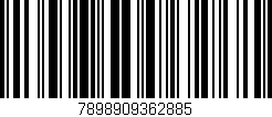 Código de barras (EAN, GTIN, SKU, ISBN): '7898909362885'