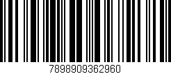 Código de barras (EAN, GTIN, SKU, ISBN): '7898909362960'