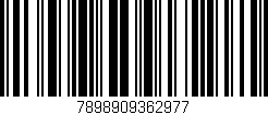 Código de barras (EAN, GTIN, SKU, ISBN): '7898909362977'