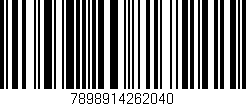 Código de barras (EAN, GTIN, SKU, ISBN): '7898914262040'