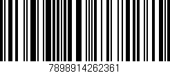 Código de barras (EAN, GTIN, SKU, ISBN): '7898914262361'