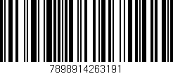 Código de barras (EAN, GTIN, SKU, ISBN): '7898914263191'