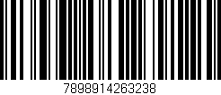 Código de barras (EAN, GTIN, SKU, ISBN): '7898914263238'