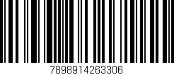 Código de barras (EAN, GTIN, SKU, ISBN): '7898914263306'