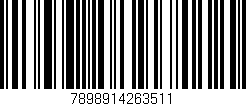 Código de barras (EAN, GTIN, SKU, ISBN): '7898914263511'