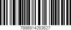 Código de barras (EAN, GTIN, SKU, ISBN): '7898914263627'