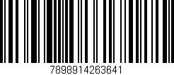 Código de barras (EAN, GTIN, SKU, ISBN): '7898914263641'