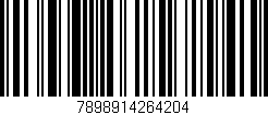 Código de barras (EAN, GTIN, SKU, ISBN): '7898914264204'