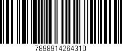 Código de barras (EAN, GTIN, SKU, ISBN): '7898914264310'
