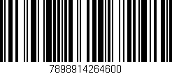 Código de barras (EAN, GTIN, SKU, ISBN): '7898914264600'