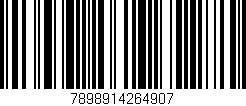 Código de barras (EAN, GTIN, SKU, ISBN): '7898914264907'