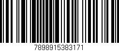 Código de barras (EAN, GTIN, SKU, ISBN): '7898915383171'