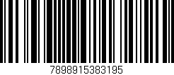 Código de barras (EAN, GTIN, SKU, ISBN): '7898915383195'