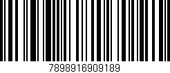 Código de barras (EAN, GTIN, SKU, ISBN): '7898916909189'