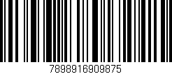 Código de barras (EAN, GTIN, SKU, ISBN): '7898916909875'