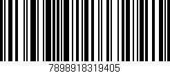 Código de barras (EAN, GTIN, SKU, ISBN): '7898918319405'