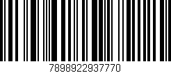 Código de barras (EAN, GTIN, SKU, ISBN): '7898922937770'