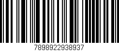 Código de barras (EAN, GTIN, SKU, ISBN): '7898922938937'