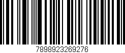 Código de barras (EAN, GTIN, SKU, ISBN): '7898923269276'