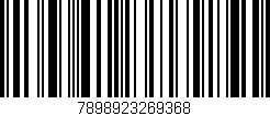 Código de barras (EAN, GTIN, SKU, ISBN): '7898923269368'