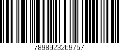 Código de barras (EAN, GTIN, SKU, ISBN): '7898923269757'
