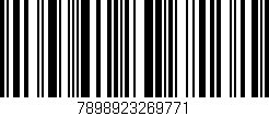 Código de barras (EAN, GTIN, SKU, ISBN): '7898923269771'