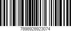 Código de barras (EAN, GTIN, SKU, ISBN): '7898928923074'