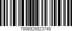 Código de barras (EAN, GTIN, SKU, ISBN): '7898928923746'