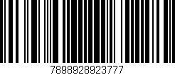 Código de barras (EAN, GTIN, SKU, ISBN): '7898928923777'