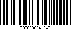 Código de barras (EAN, GTIN, SKU, ISBN): '7898930941042'