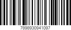 Código de barras (EAN, GTIN, SKU, ISBN): '7898930941097'
