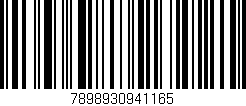 Código de barras (EAN, GTIN, SKU, ISBN): '7898930941165'
