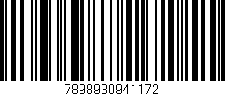 Código de barras (EAN, GTIN, SKU, ISBN): '7898930941172'