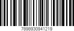 Código de barras (EAN, GTIN, SKU, ISBN): '7898930941219'
