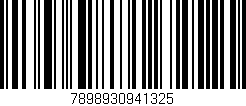 Código de barras (EAN, GTIN, SKU, ISBN): '7898930941325'