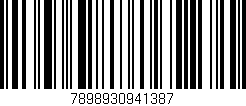 Código de barras (EAN, GTIN, SKU, ISBN): '7898930941387'